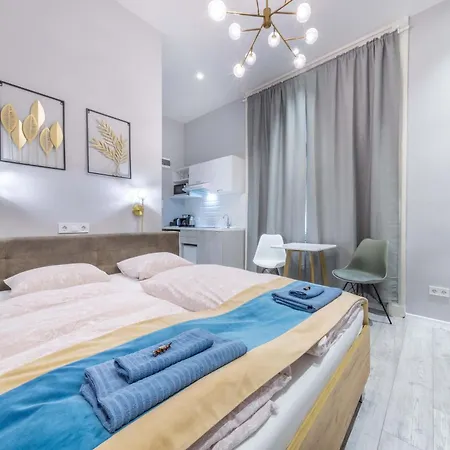 Апартаменты Js Modern Downtown Studios-self Check-in Будапешт